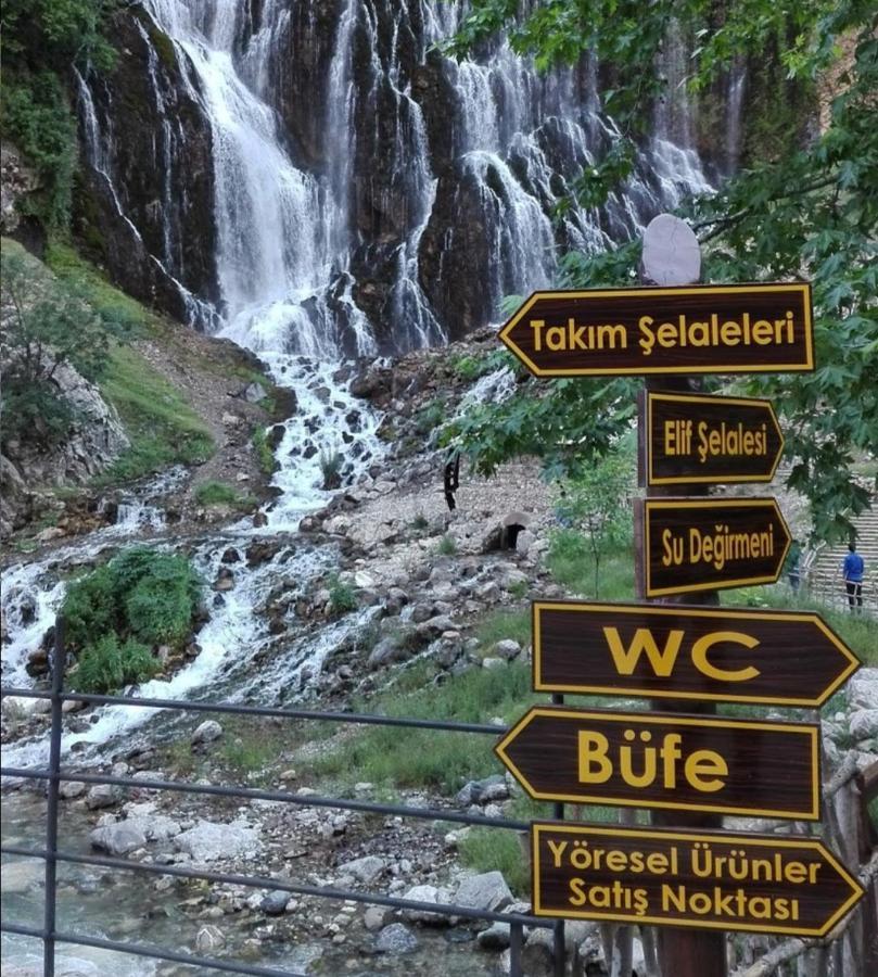 ホテル Kapuzbasi Selalesi Bastuerk Dinlenme Tesisleri Büyükçakır エクステリア 写真